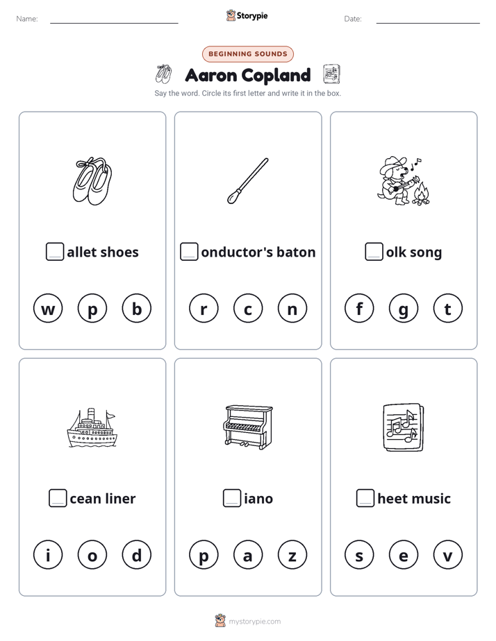 Beginning Sounds
