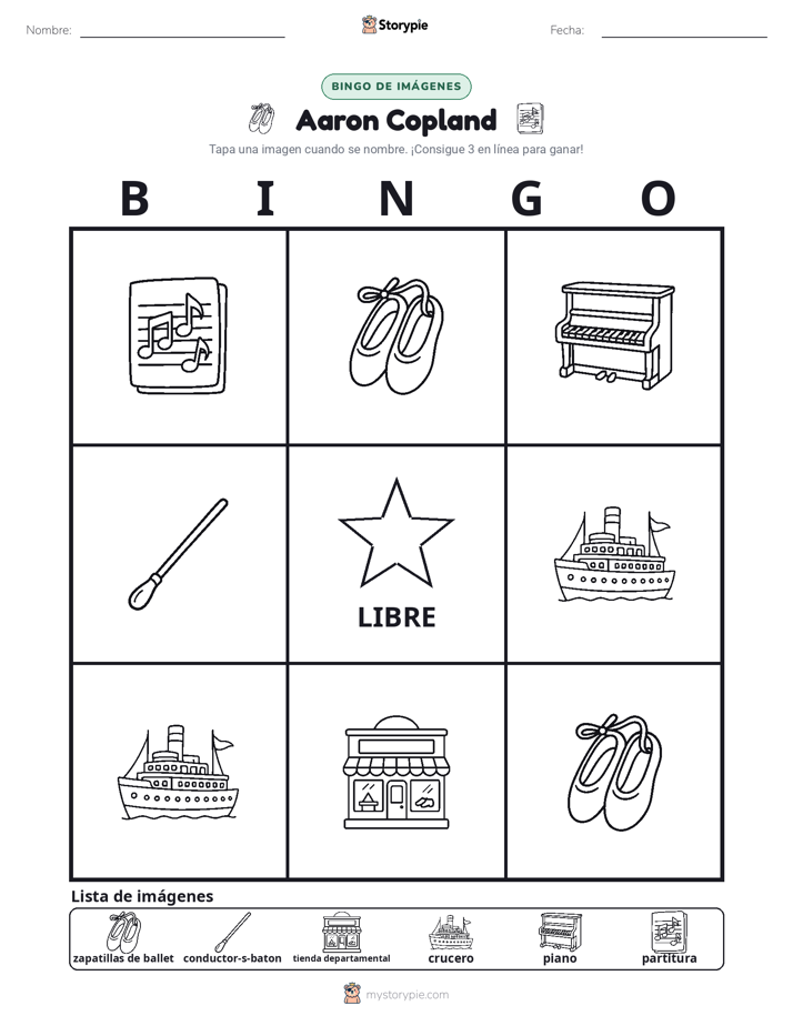 Bingo de Imágenes