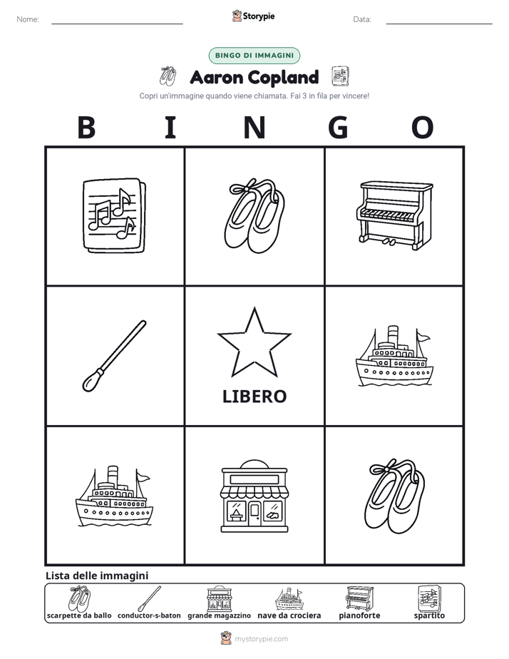 Bingo delle Immagini