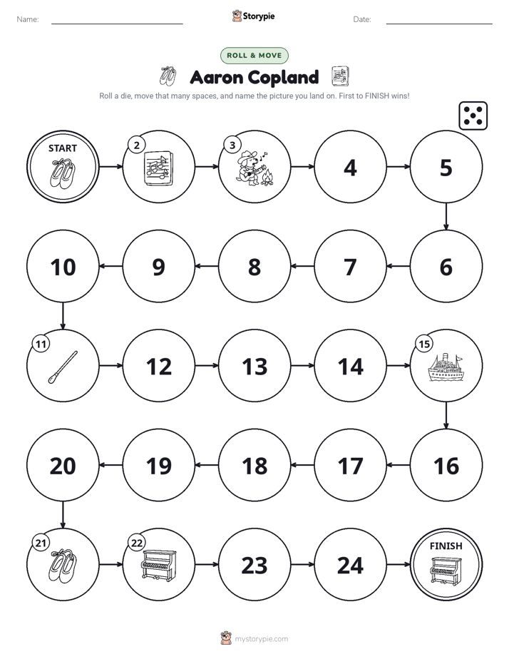 Roll & Move Game