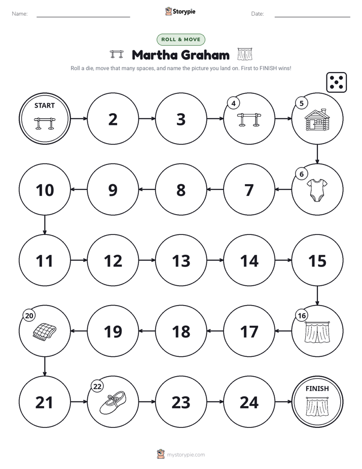 Roll & Move Game