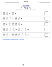 Moai printable worksheet preview