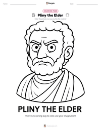 Pliny the Elder printable worksheet preview
