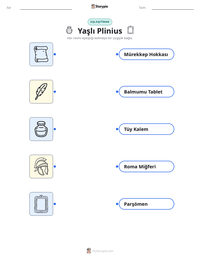 Yaşlı Plinius yazdırılabilir çalışma sayfası önizlemesi