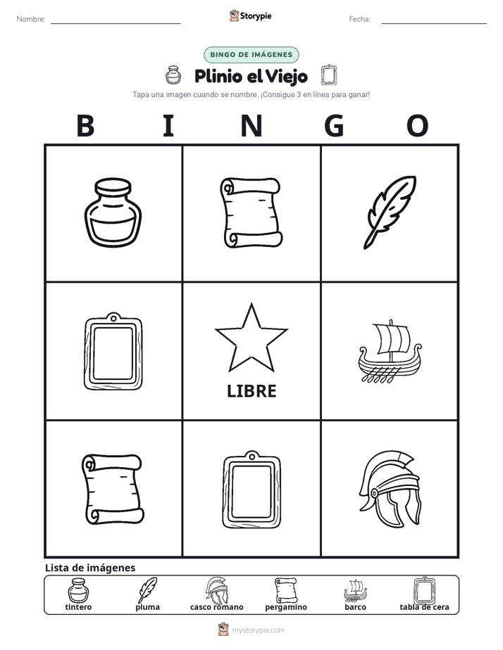 Bingo de Imágenes
