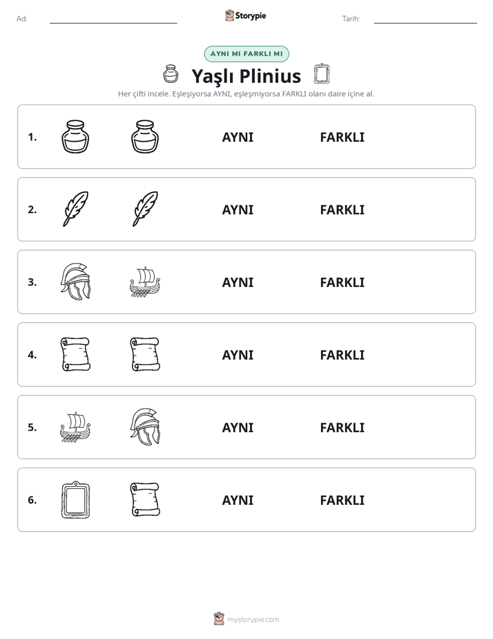 Aynı mı Farklı mı