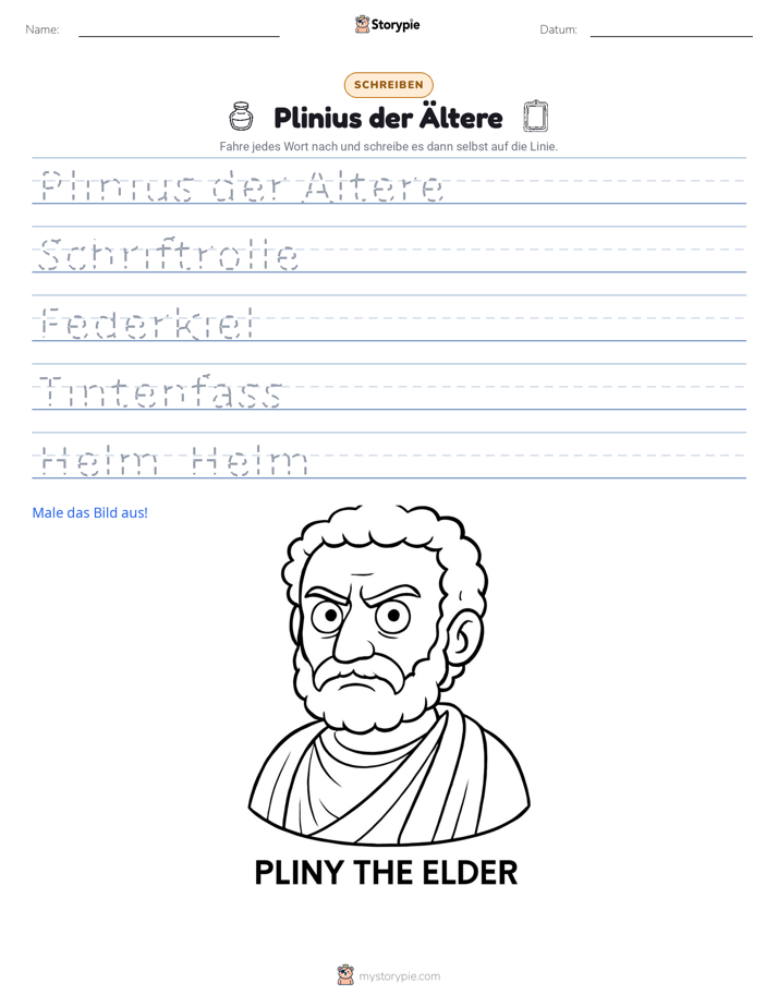 Schreibübung