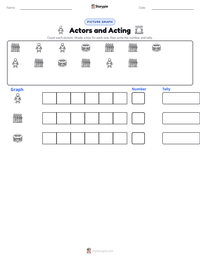 Actors and Acting printable worksheet preview