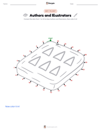 Authors and Illustrators printable worksheet preview