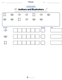 Authors and Illustrators printable worksheet preview