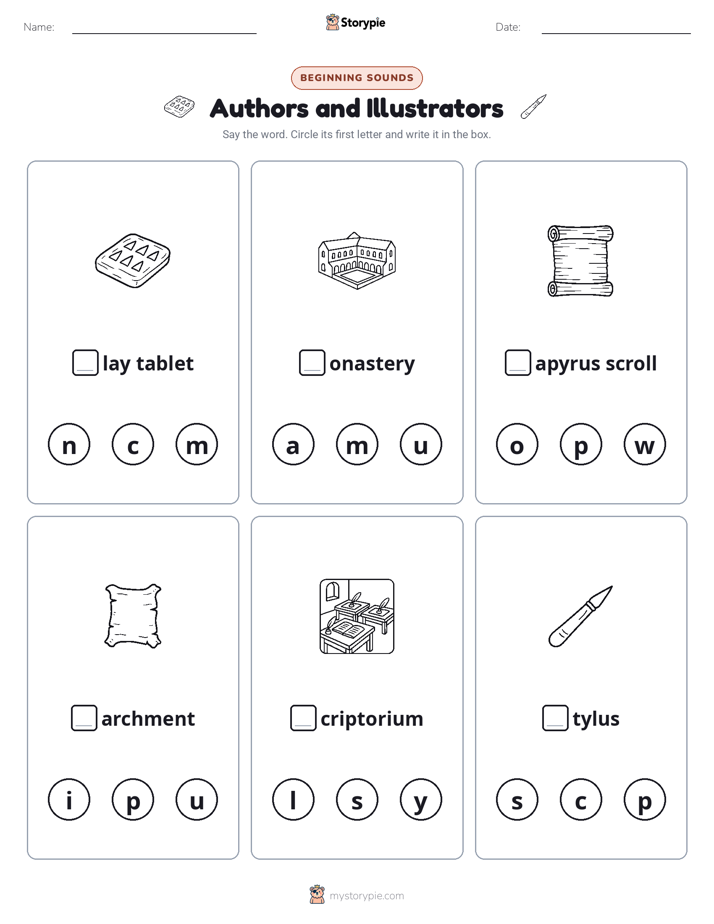 Beginning Sounds
