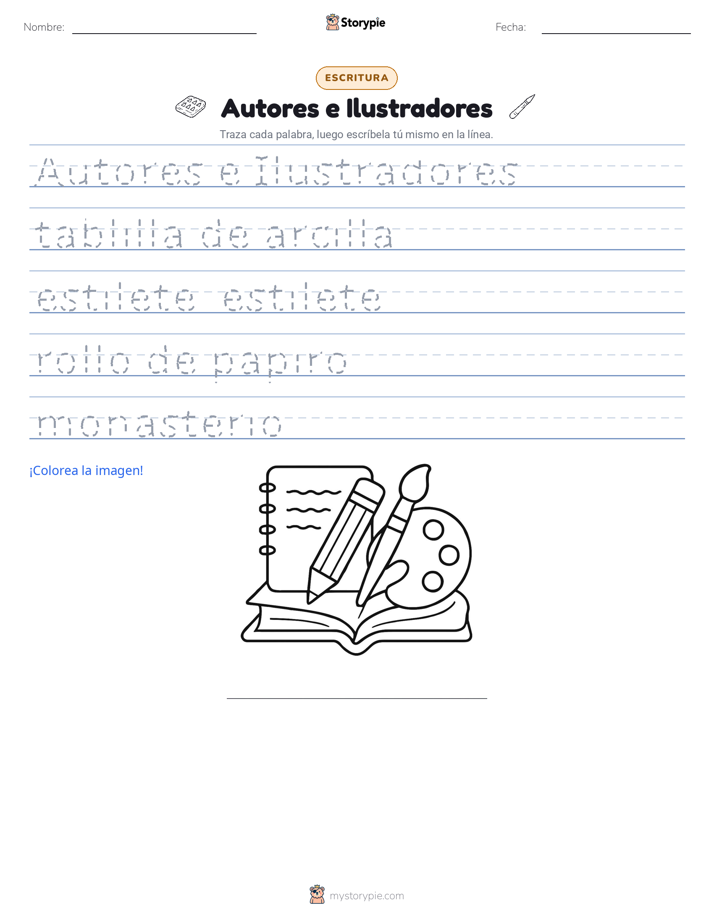 Práctica de Escritura