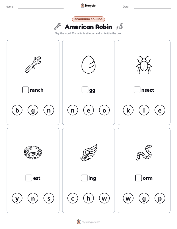 Beginning Sounds