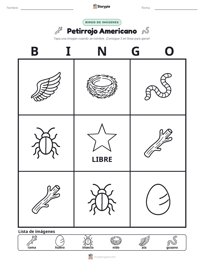 Bingo de Imágenes