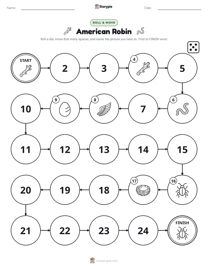 Roll & Move Game