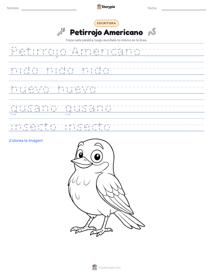 Práctica de Escritura