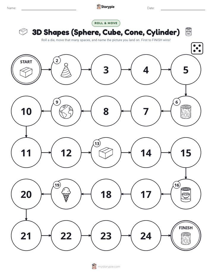 Roll & Move Game