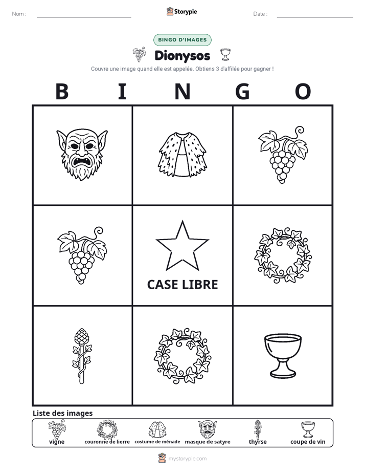 Bingo d'Images