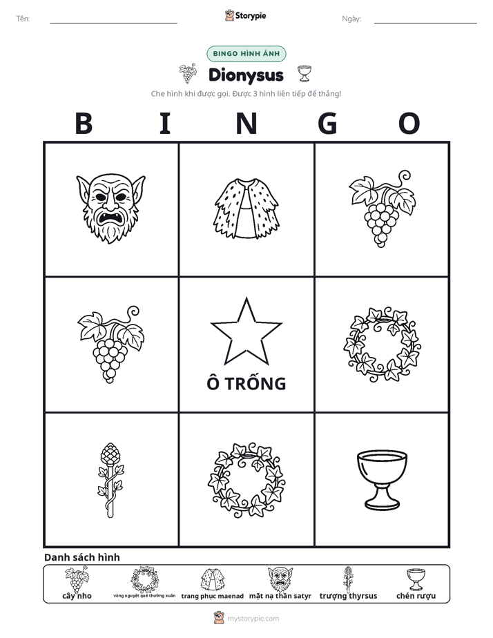 Bingo Hình Ảnh