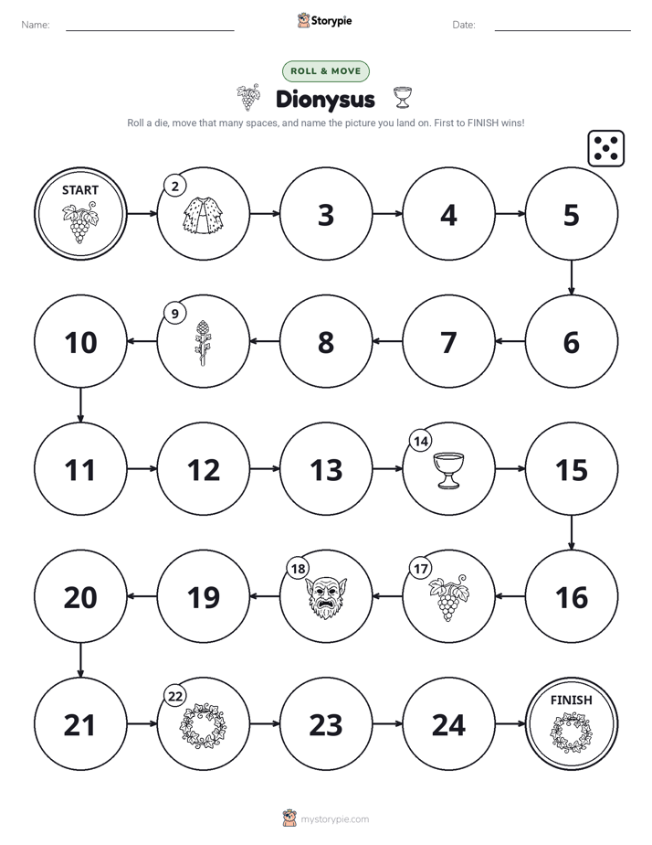 Roll & Move Game