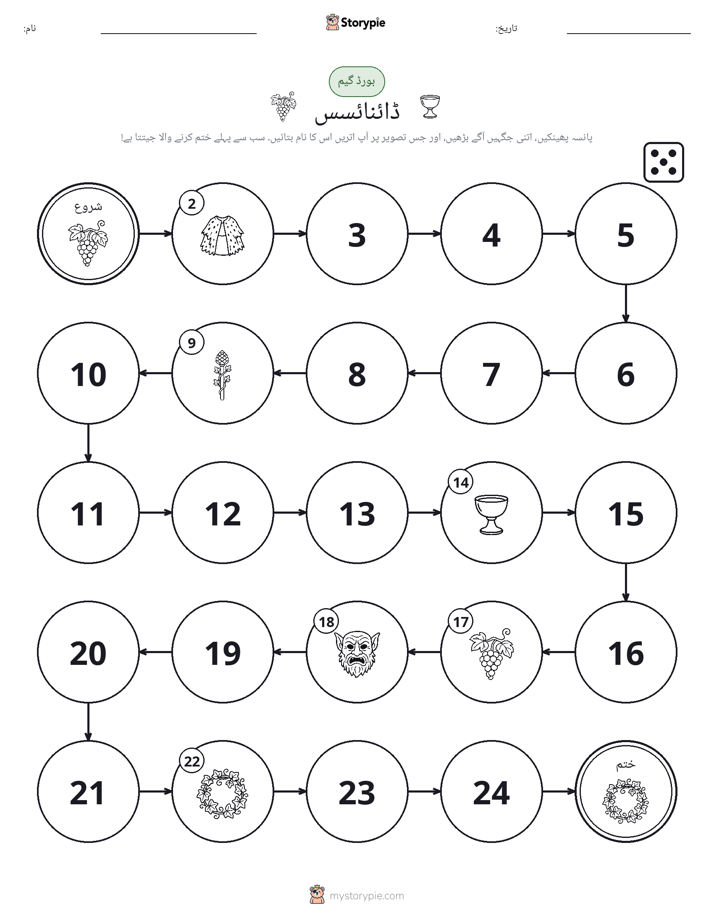 رول اور منتقل کریں کھیل