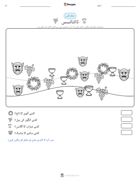 گنتی کا منظر