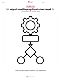Algorithms (Step-by-Step Instructions) printable worksheet preview