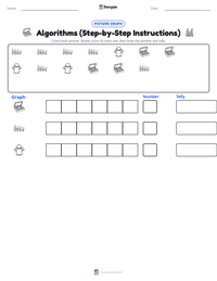Algorithms (Step-by-Step Instructions) printable worksheet preview