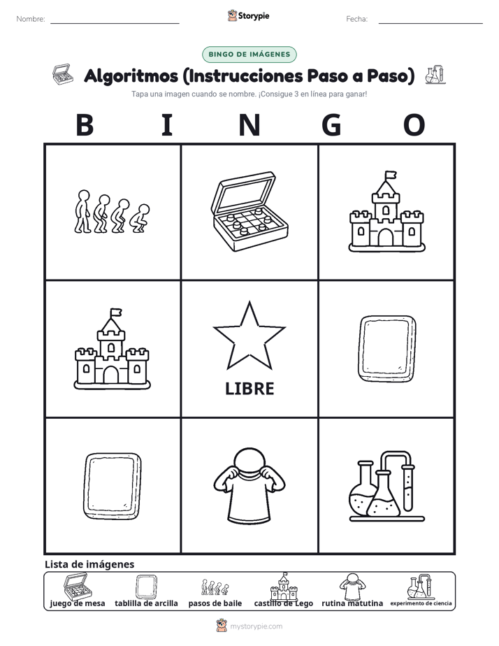 Bingo de Imágenes
