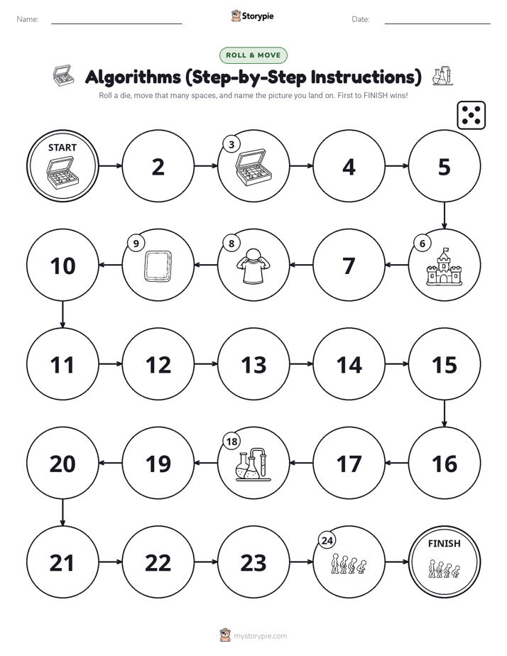 Roll & Move Game