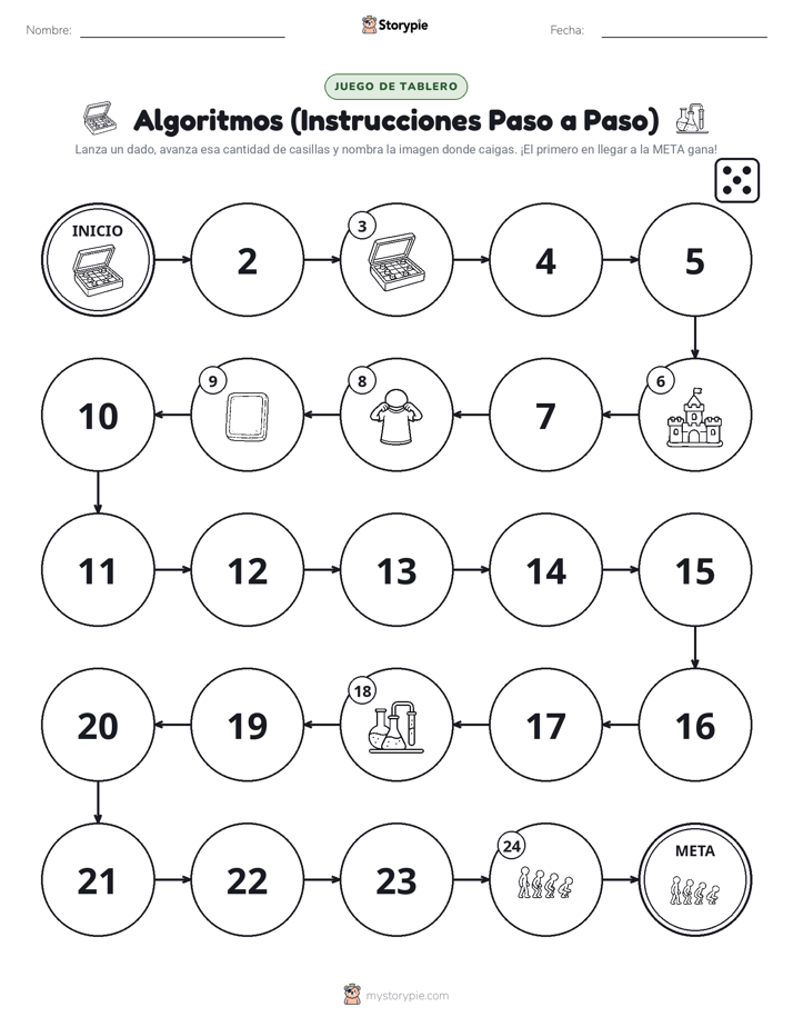 Juego de Rueda y Avanza