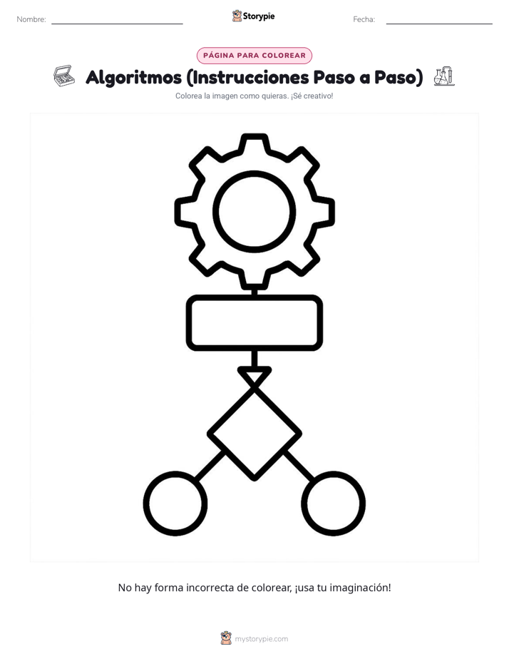 Página para Colorear