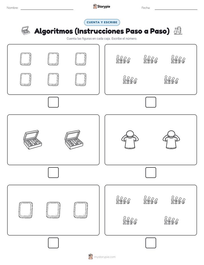 Cuenta y Escribe