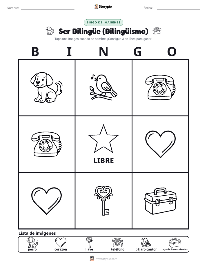 Bingo de Imágenes