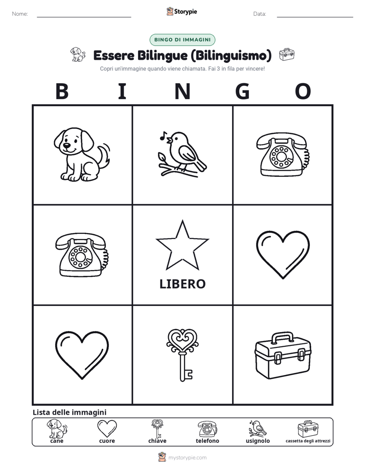 Bingo delle Immagini