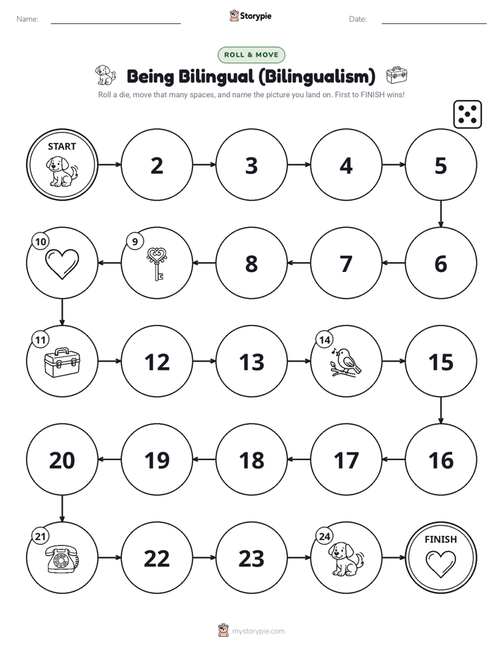 Roll & Move Game