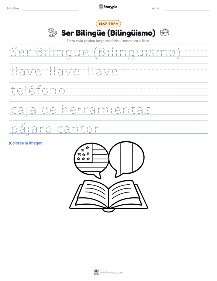 Práctica de Escritura