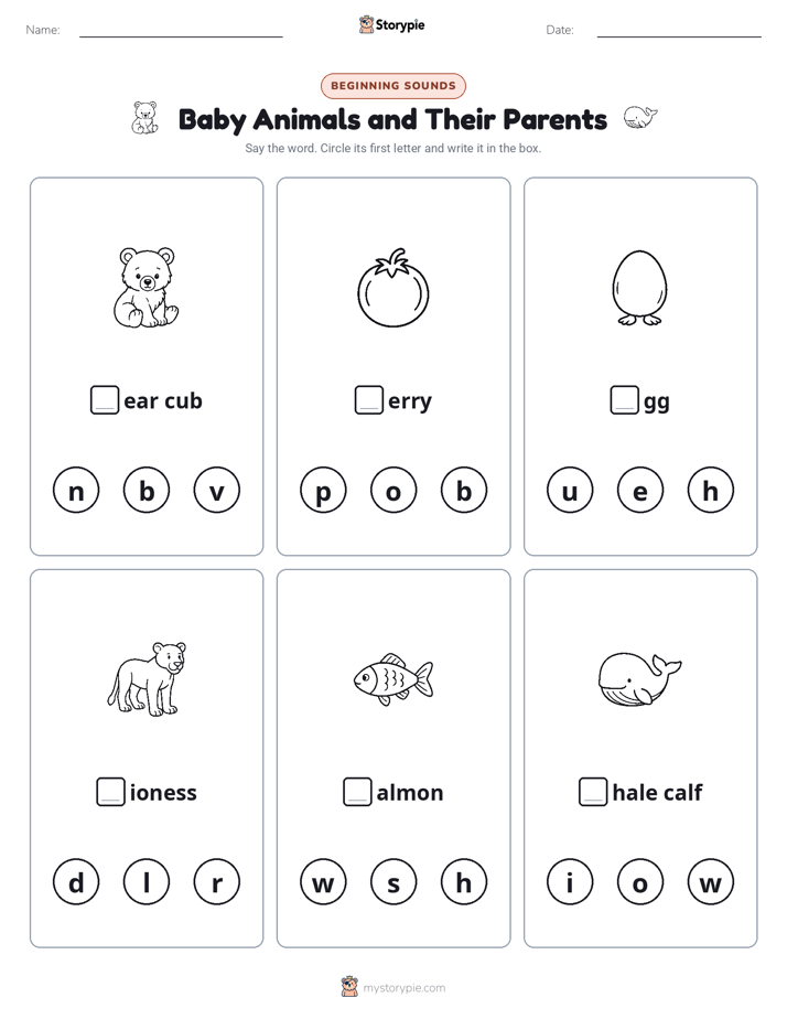 Beginning Sounds