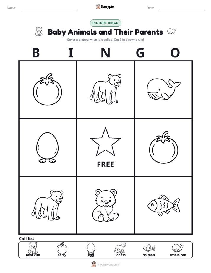 Picture Bingo