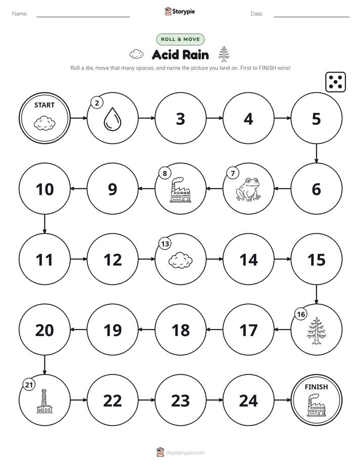 Roll & Move Game