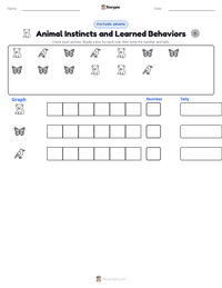 Animal Instincts and Learned Behaviors printable worksheet preview