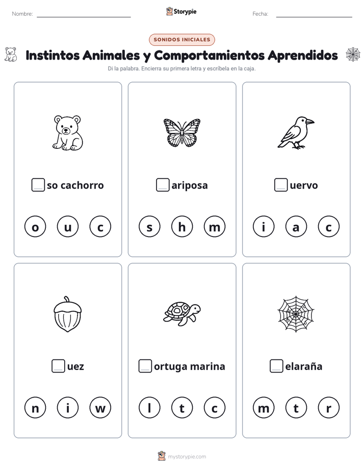 Sonidos Iniciales