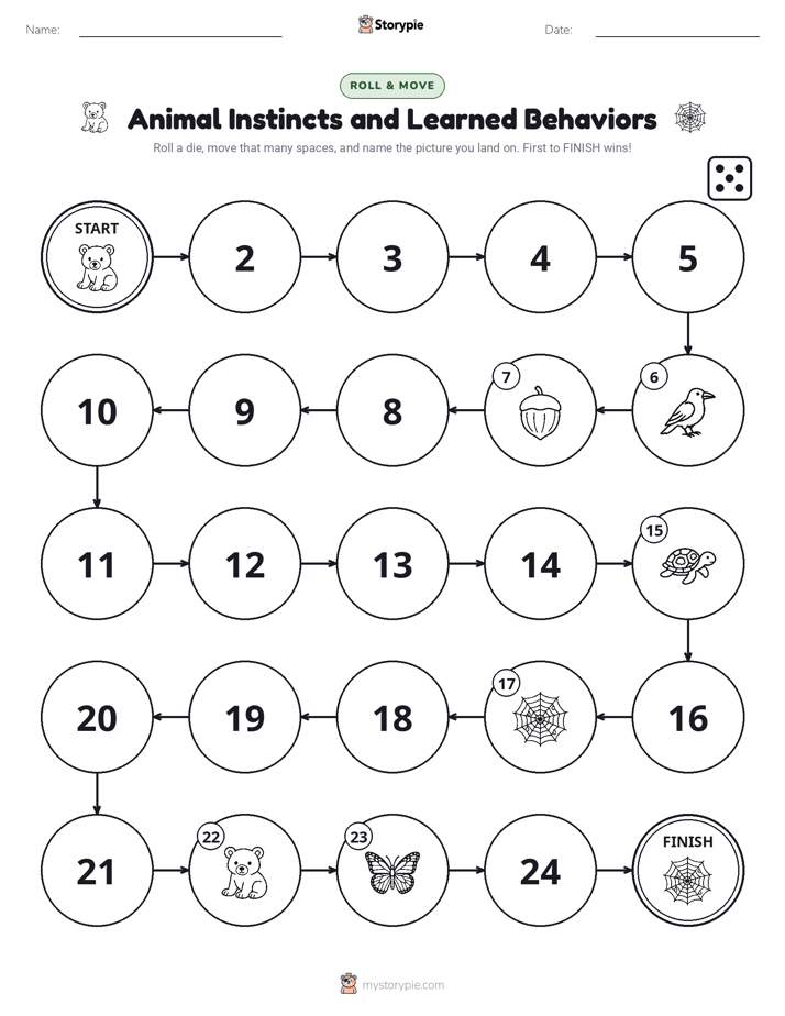 Roll & Move Game