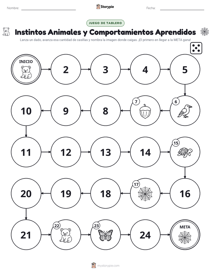 Juego de Rueda y Avanza