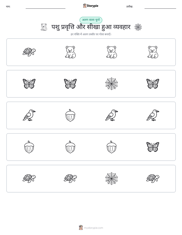 अजीब एक बाहर