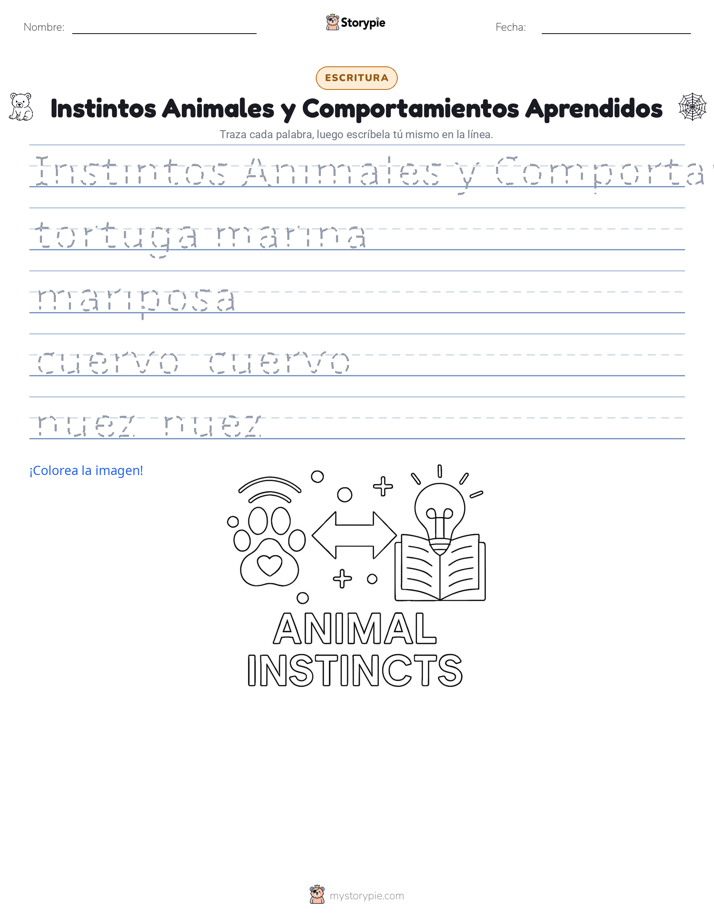 Práctica de Escritura