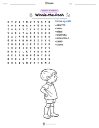 Anteprima della scheda stampabile di Winnie-the-Pooh