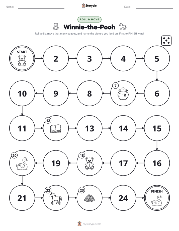 Roll & Move Game