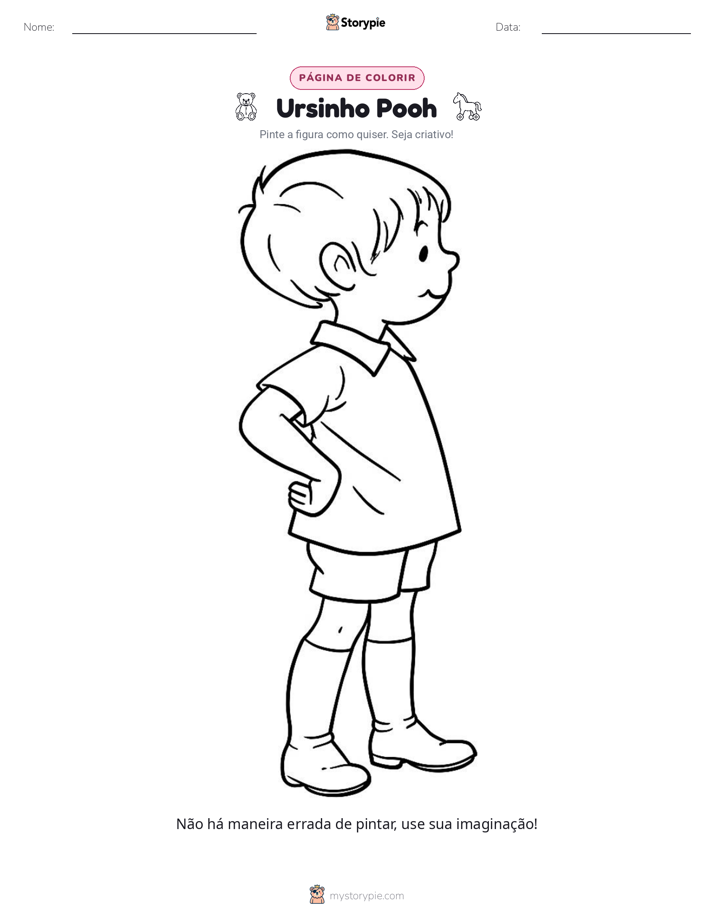 Página para colorir
