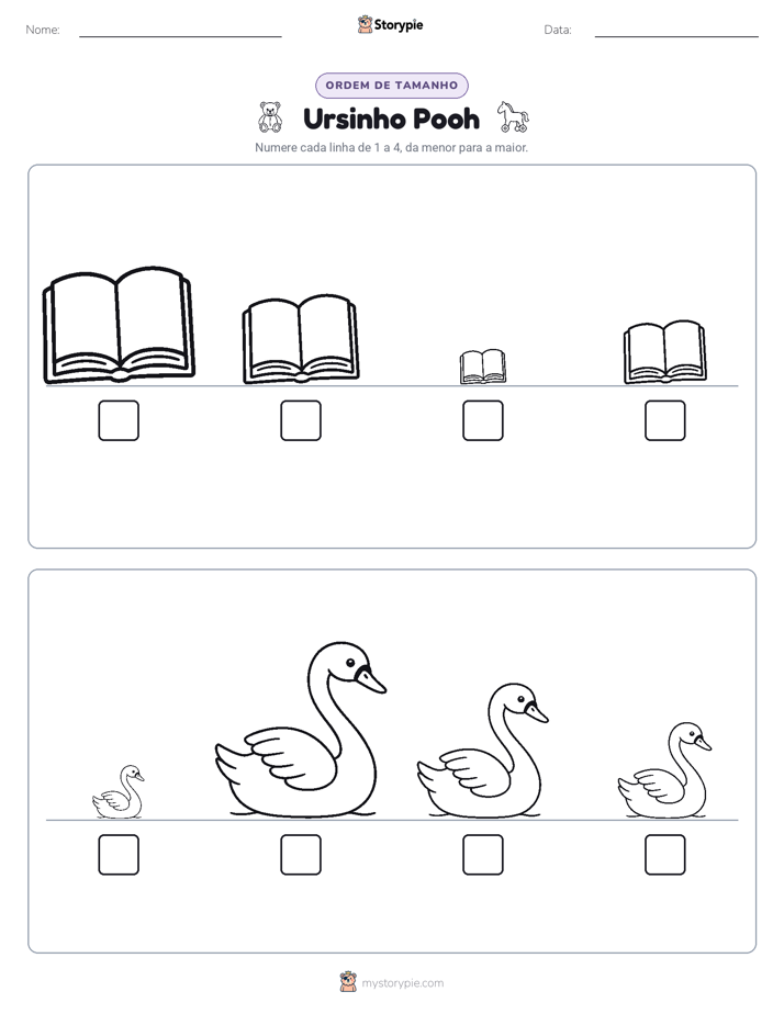 Ordem de Tamanho
